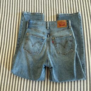 Levi’s Ribcage Straight Ankle Jeans Size 25